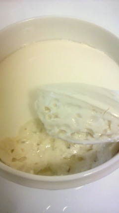 米のとぎ汁乳酸菌豆乳ヨーグルト