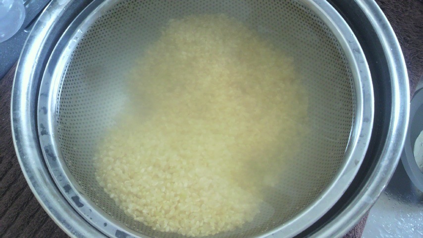 玄米のとぎ汁