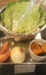 野菜スープ材料